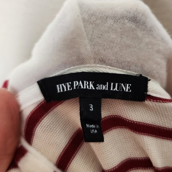 HYE PARK and LUNE Striped Hoodie 3 - Picture 4 of 9